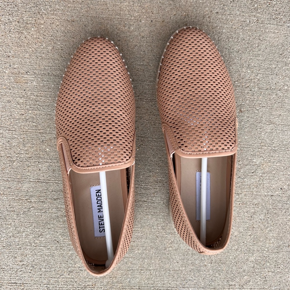 Tan shoes